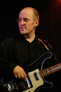 Dave Clarke, on stage at the Heimathaus, Twist, Germany