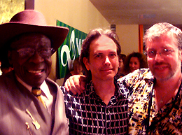 Charlie and Markus with Bob Stroger in Sargans