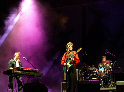 Charlie Morris Band at the Fribourg Jazz Parade. Photo by Yves Hausemann.