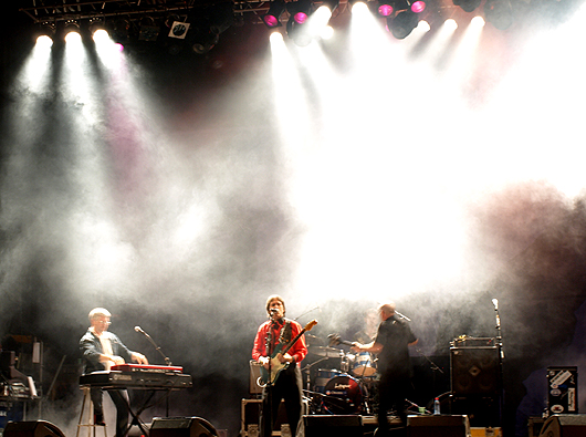 Charlie Morris Band at the Fribourg Jazz Parade. Photo by Yves Husermann.