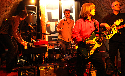 Charlie Morris Band at Blues Club Buehler.  Photo by Brigitt Biedermann.