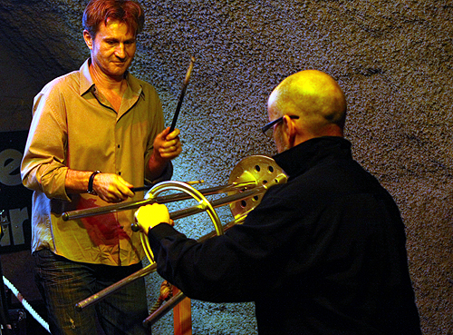 Drum Solo  at Blues Club Buehler. Photo by Brigitt Biedermann.