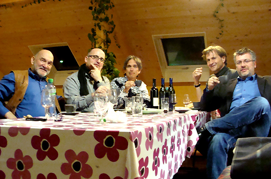 the Charlie Morris Band at the Bar de la Ferme