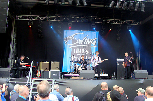 Charlie Morris Band at the Swing Festival, Wespelaar, Belgium