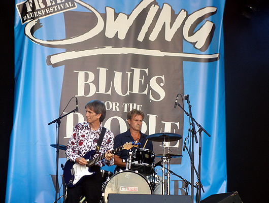 Charlie Morris Band at the Swing Festival, Wespelaar, Belgium