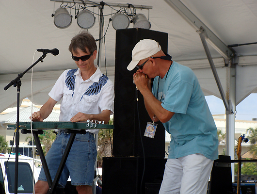 Charlie Morris Band and TC Carr at the Bikini Blues Bash, 2013