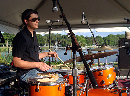 Eric Elsner at Mt Dora Blues & Wine Fest, 2013