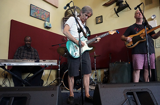 Charlie Morris Band at Ella's in Tampa, 2021