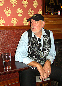 Bill Footman at the Orkney Blues Festival