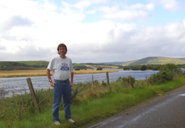 Charlie in the Scottish Highlands