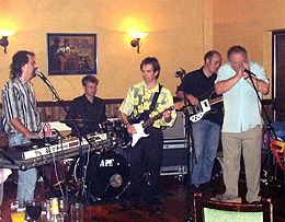 Charlie Morris Band, with Bob Brooks at the Half Brick, Worthing