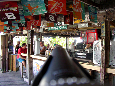 A mike's-eye view of the Swigwam, St Pete Beach