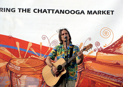 Charlie Morris at the Chattanooga Market